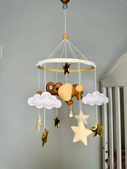 Baby Crib mobile “Cute Elephant”