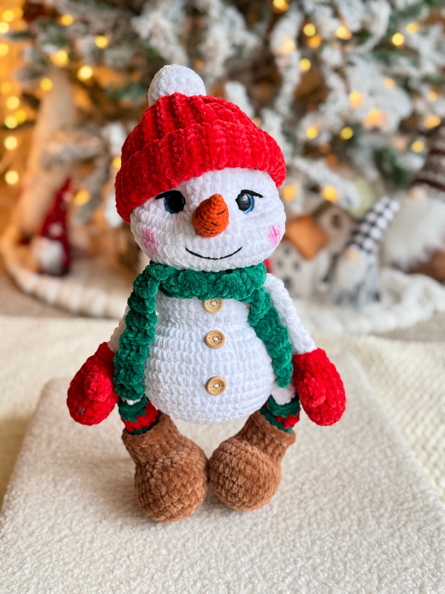 Plush Snowman