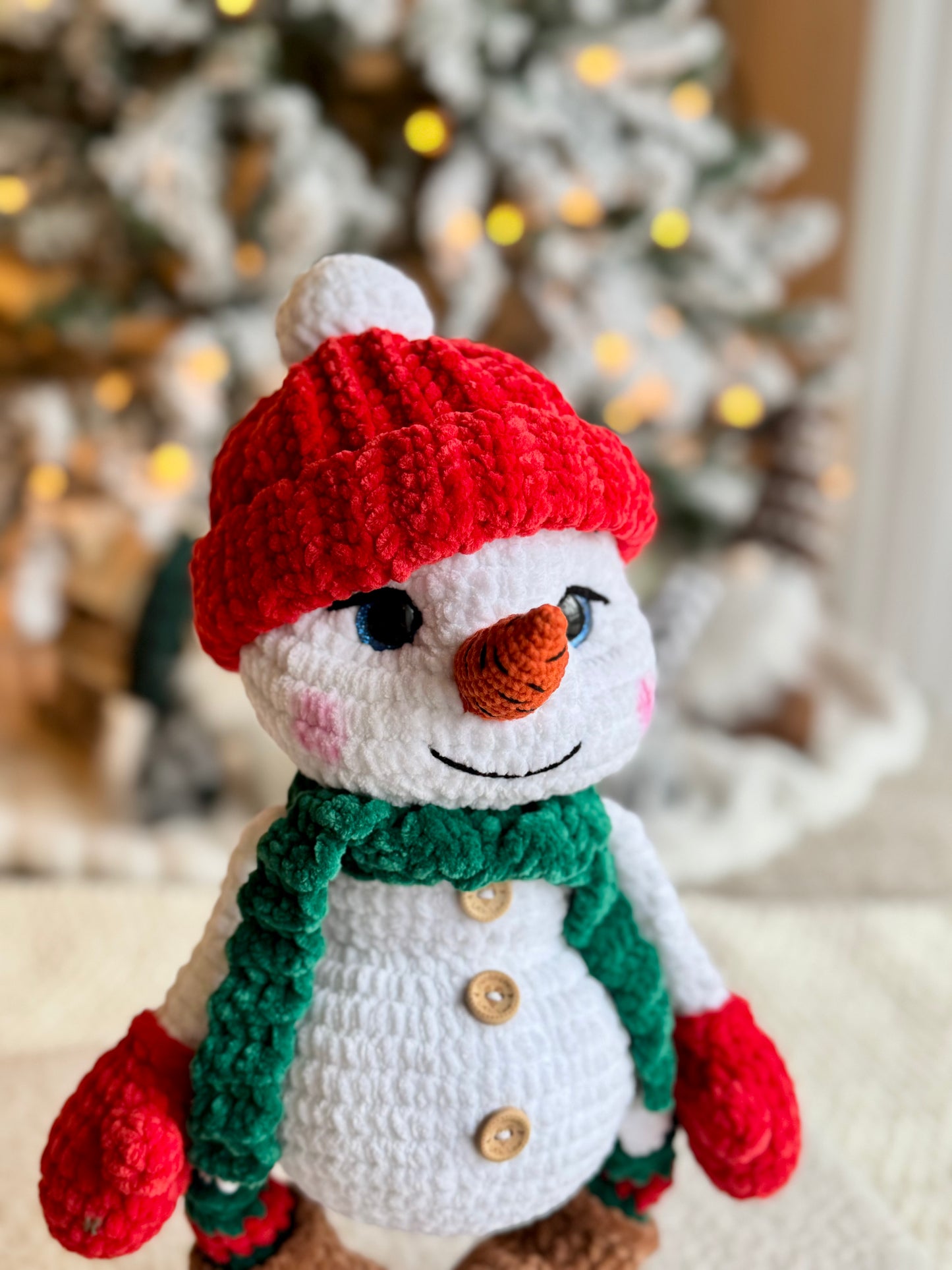 Plush Snowman