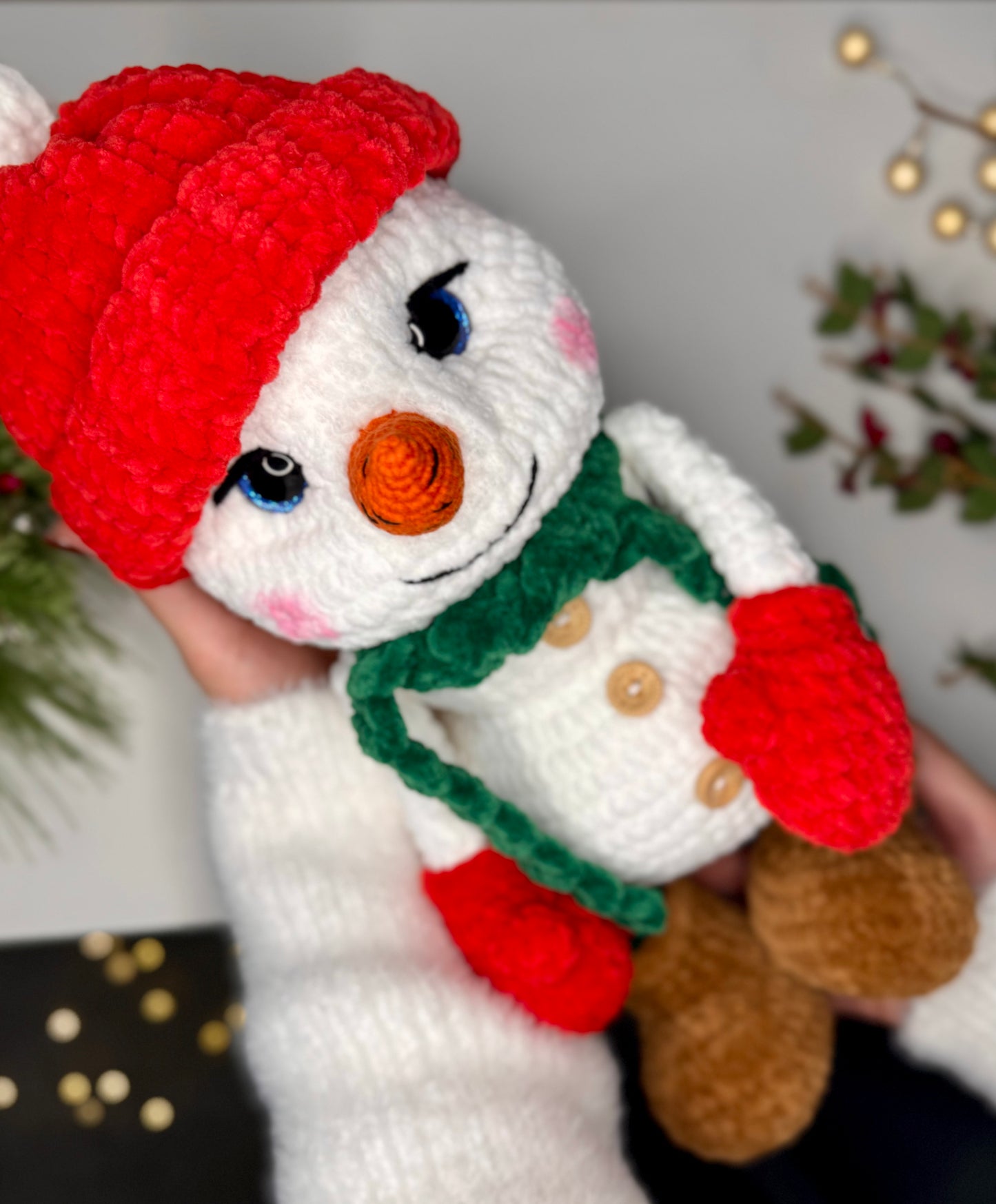 Plush Snowman