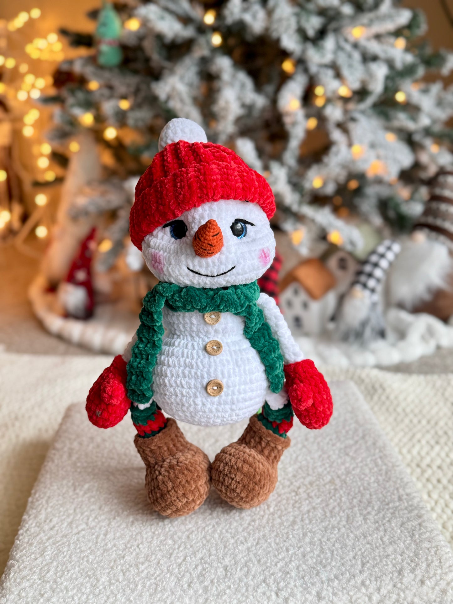 Plush Snowman